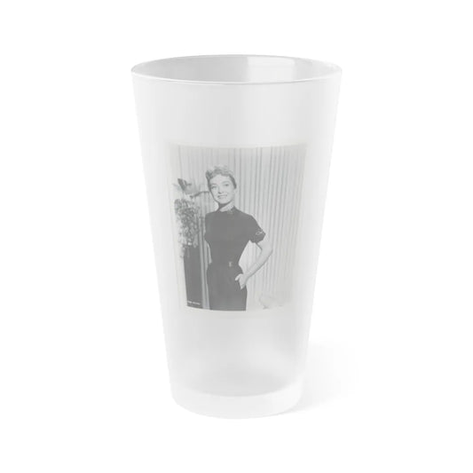 Lori Nelson #110 (Vintage Female Icon) Frosted Pint 16oz-16oz-Frosted-Go Mug Yourself