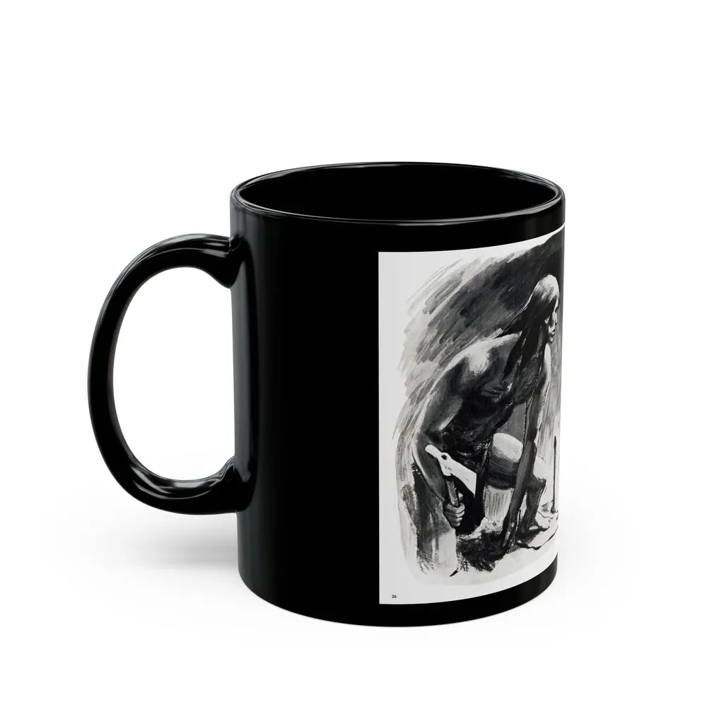 Death of a Dog Soldier, Valor magazine, November1968 - Black Coffee Mug-Go Mug Yourself