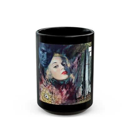 Dark Dominion part one, Collier's, April 2, 1954 - Black Coffee Mug-15oz-Go Mug Yourself