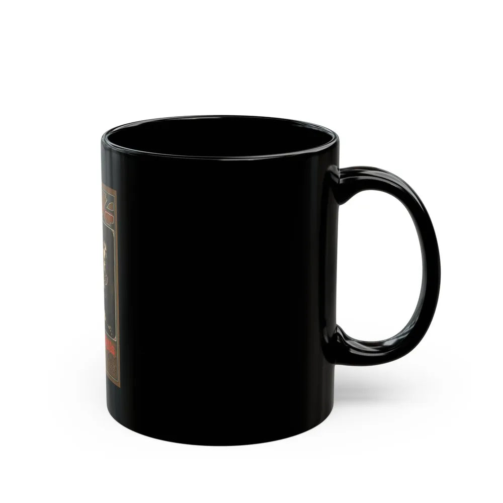 The Charlatans Poster (Music Poster) Black Coffee Mug-Go Mug Yourself