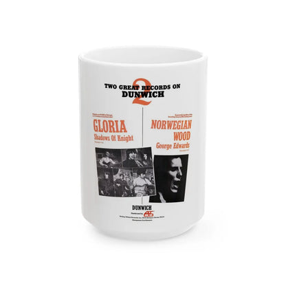 Shadows of Knight 1966 (Music Poster) White Coffee Mug-15oz-Go Mug Yourself