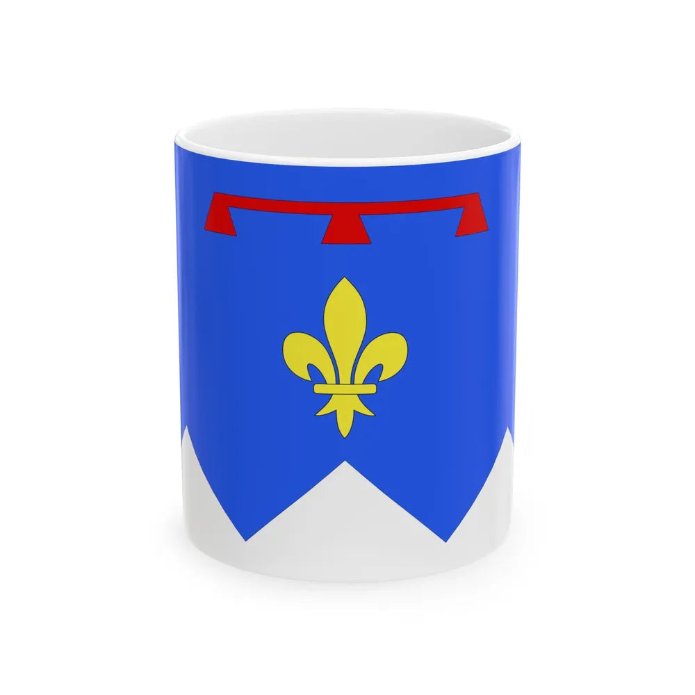 Flag of Alpes de Haute Provence France 2 - White Coffee Mug-11oz-Go Mug Yourself