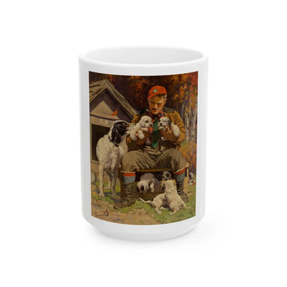 DB&M's Royal Bohemian Beer advertisement, circa 1940 - White Coffee Mug-15oz-Go Mug Yourself