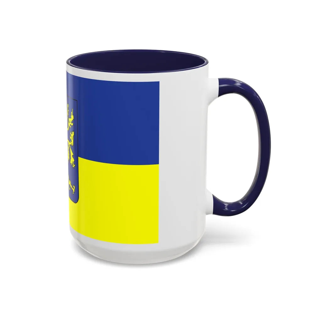 Flag of Hagen Germany - Accent Coffee Mug-Go Mug Yourself