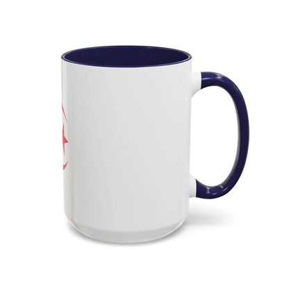 Naval Ensign of Algeria - Accent Coffee Mug-Go Mug Yourself