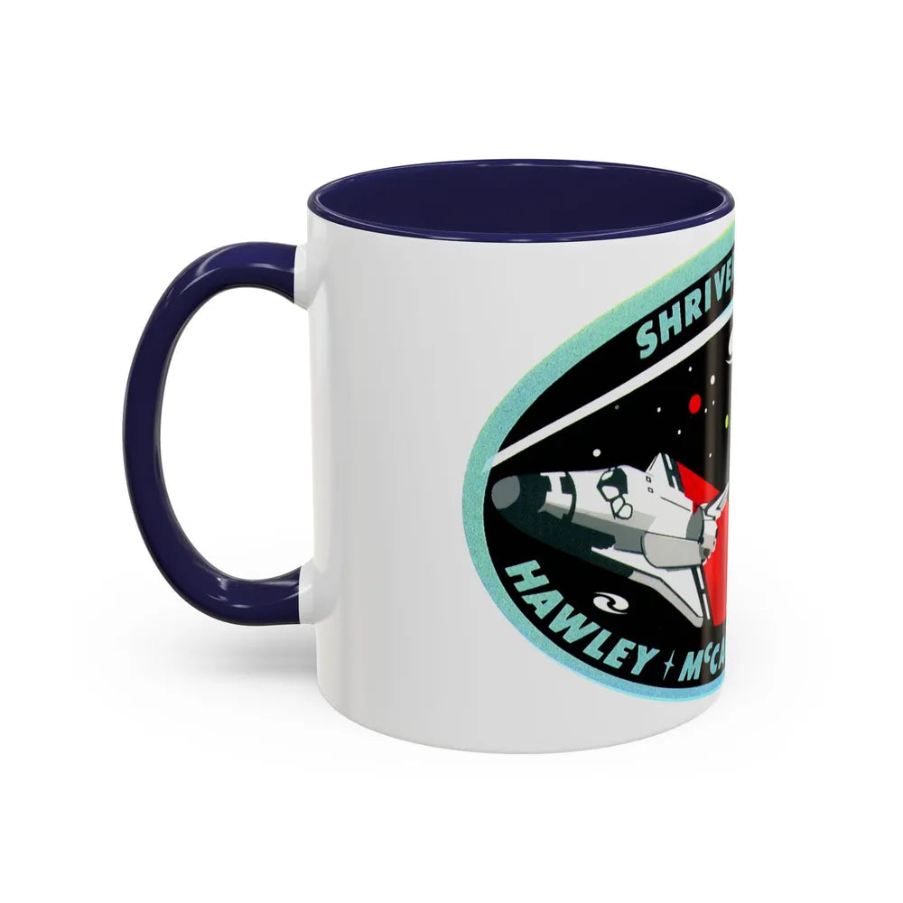 STS 31 (NASA) Accent Coffee Mug-Go Mug Yourself