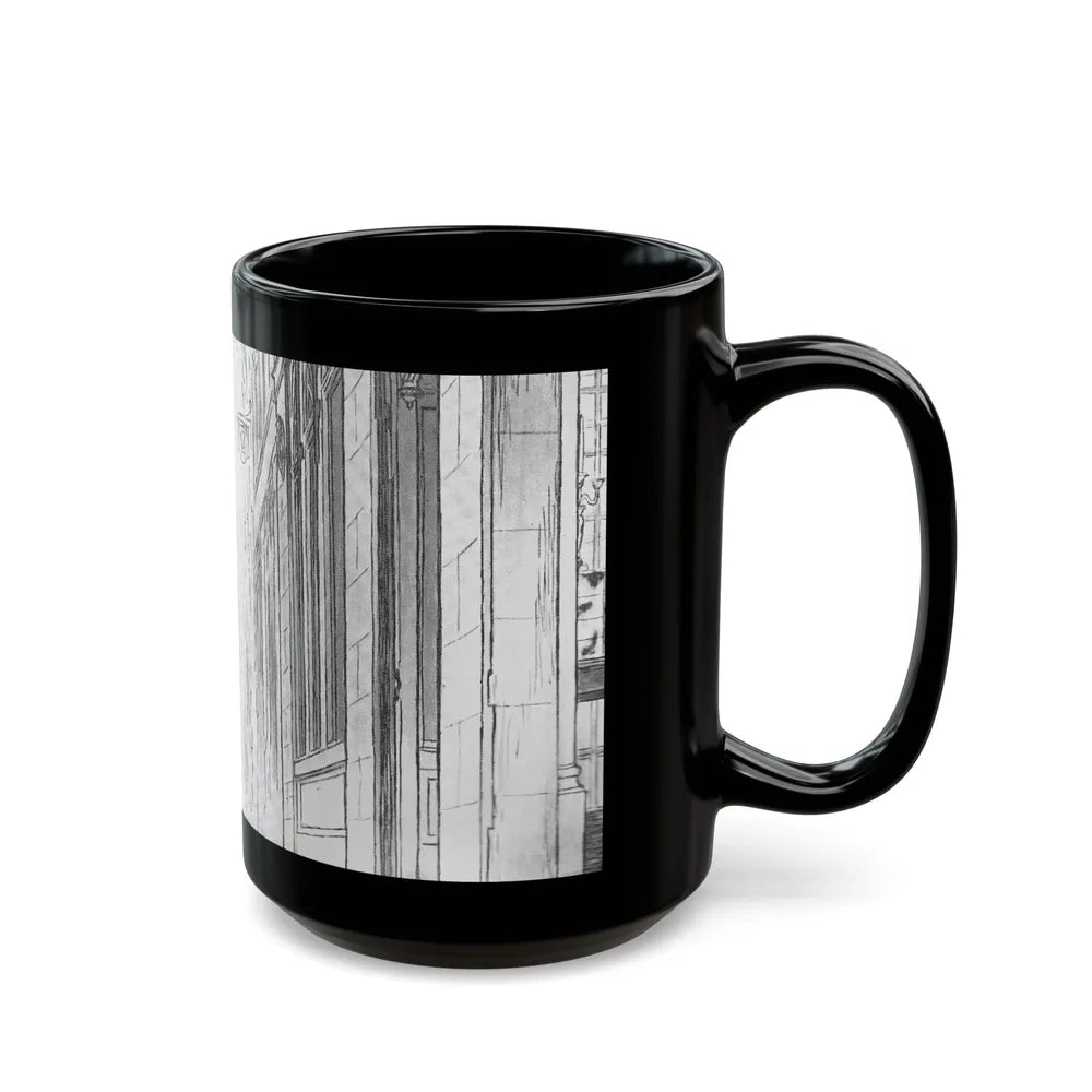 Fancy Town (1) - Black Coffee Mug-Go Mug Yourself