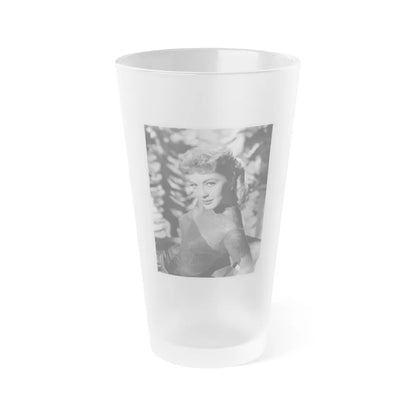 Lori Nelson #18 (Vintage Female Icon) Frosted Pint 16oz-16oz-Frosted-Go Mug Yourself