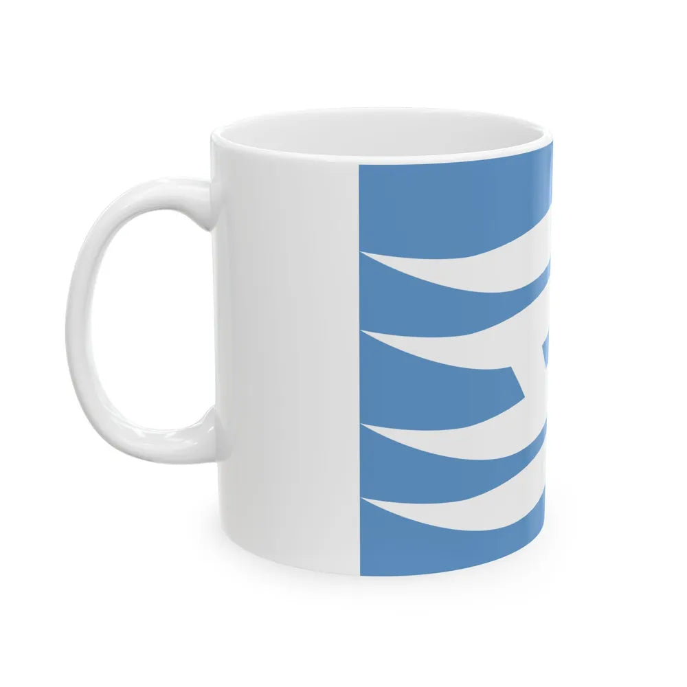 Flag of Hyogo Prefecture Japan - White Coffee Mug-Go Mug Yourself