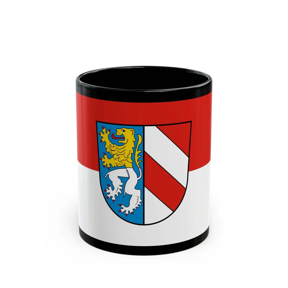 Flag of Zwickau Germany - Black Coffee Mug-11oz-Go Mug Yourself