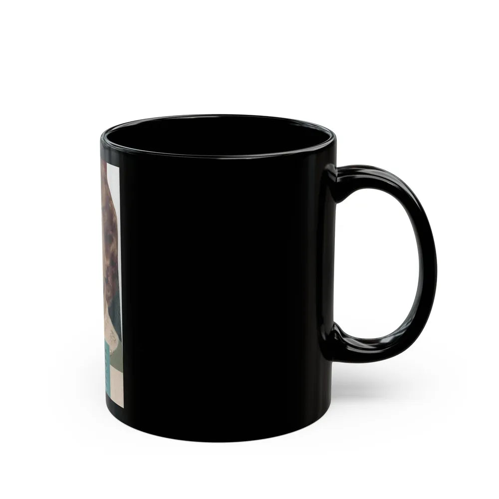 Pamela Duncan #36 - 2.5x4 Clipping (Vintage Female Icon) Black Coffee Mug-Go Mug Yourself