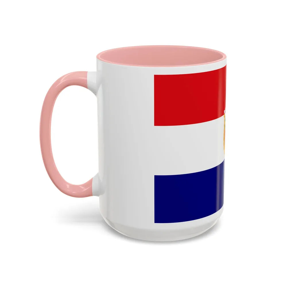 Flag of Guaranda Ecuador - Accent Coffee Mug-Go Mug Yourself