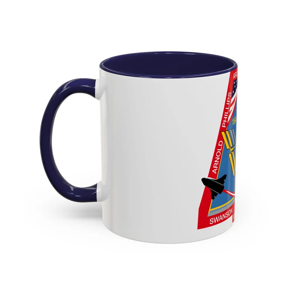 STS 119 (NASA) Accent Coffee Mug-Go Mug Yourself