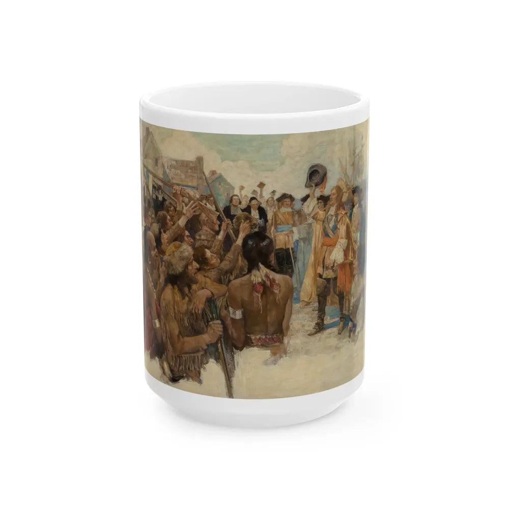 Ethan Allen, 1927 - White Coffee Mug-15oz-Go Mug Yourself