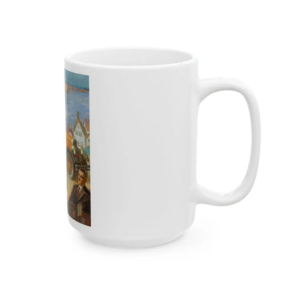 Car advertisement - White Coffee Mug-Go Mug Yourself