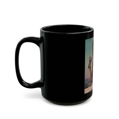 Terry Moore #559 - Magazine Page Photo Clipping (Vintage Female Icon) Black Coffee Mug-Go Mug Yourself