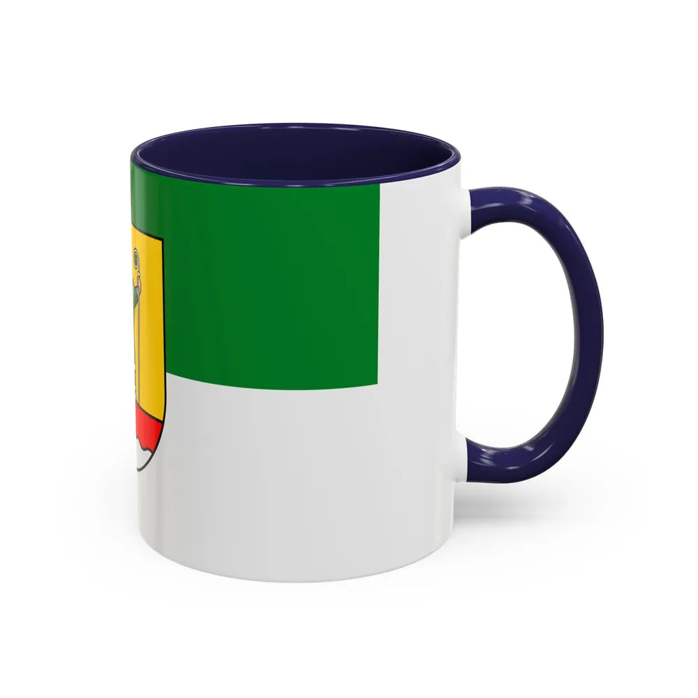 Flag of Cuxhaven Germany - Accent Coffee Mug-Go Mug Yourself