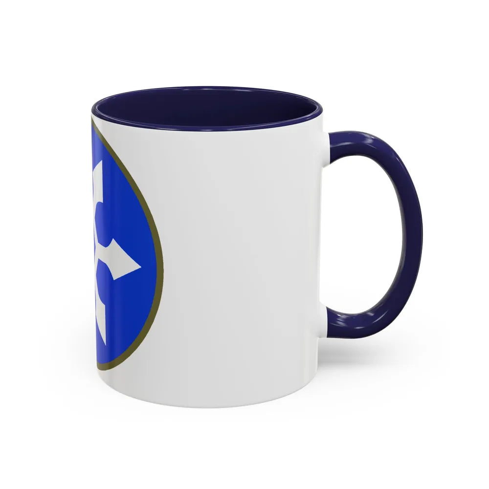 XXXIII Corps (U.S. Army) Accent Coffee Mug-Go Mug Yourself