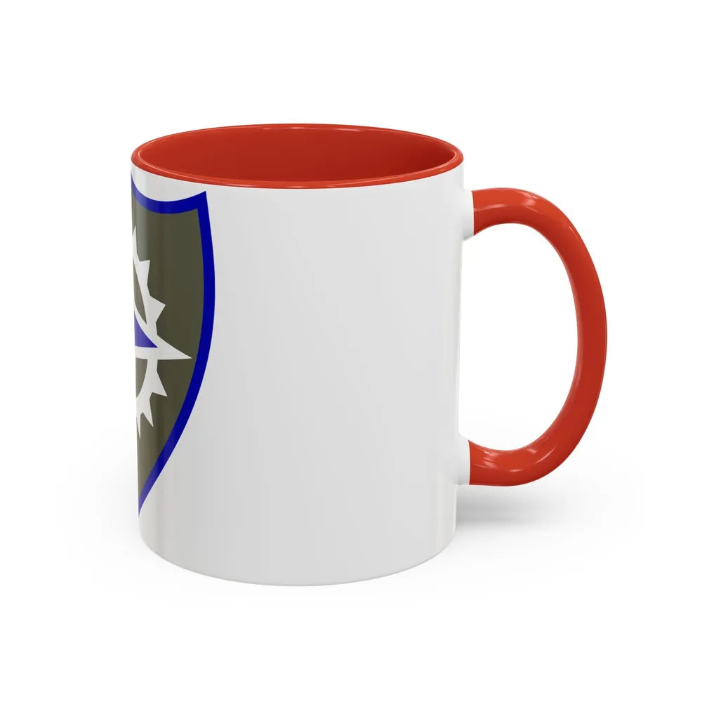 XVI Corps (U.S. Army) Accent Coffee Mug-Go Mug Yourself