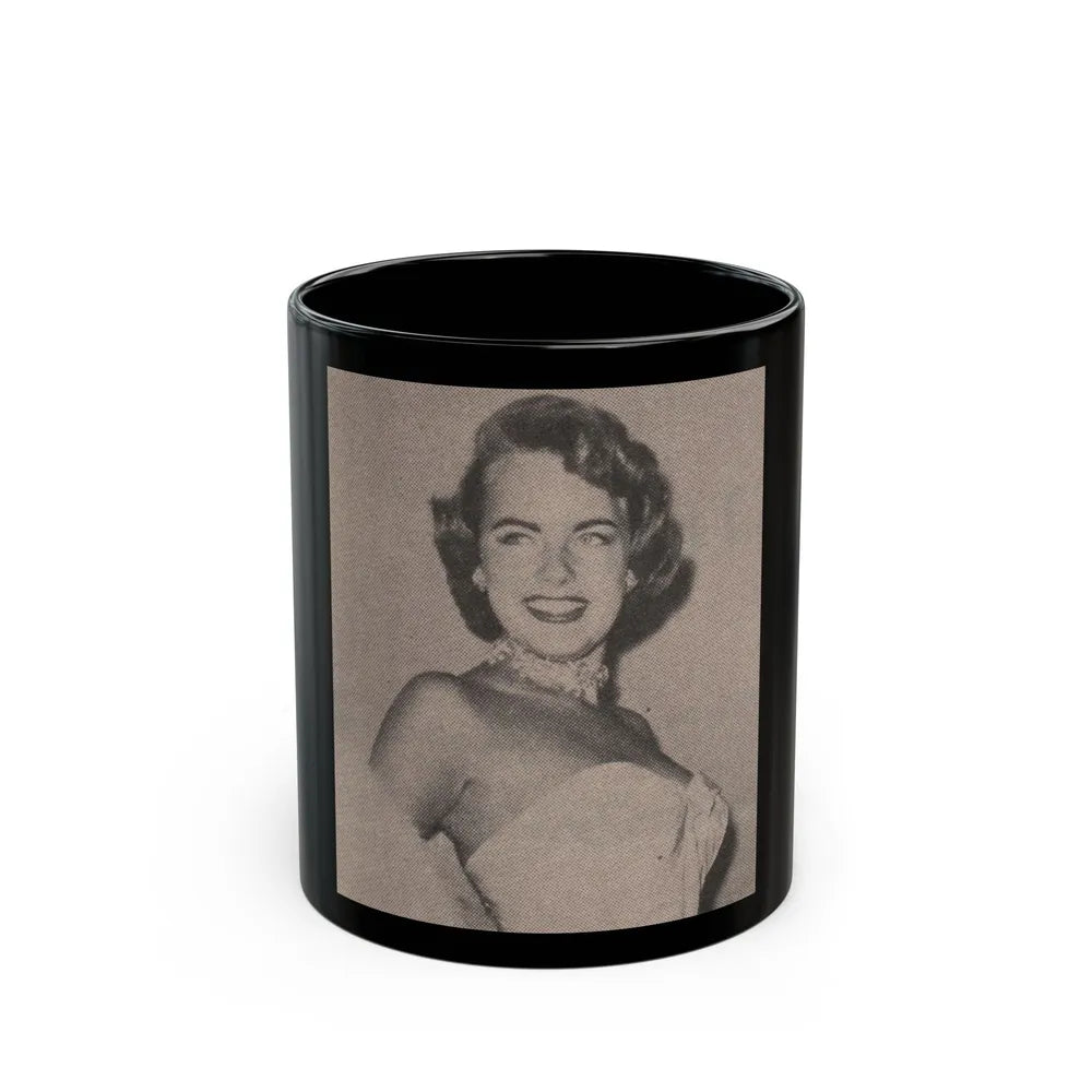 Terry Moore #520 - 2x3 Magazine Photo Page Clipping (Vintage Female Icon) Black Coffee Mug-11oz-Go Mug Yourself