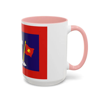 Flag of Hydra Greece - Accent Coffee Mug-Go Mug Yourself