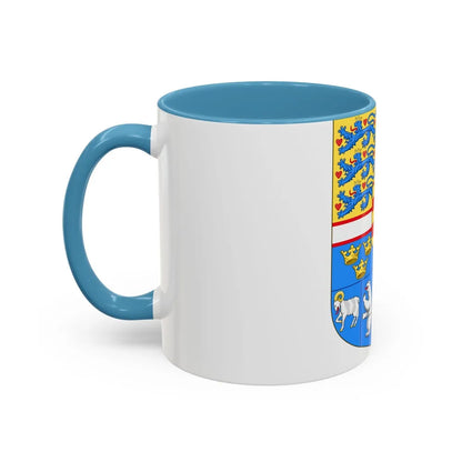 Royal arms of Denmark - Accent Coffee Mug-Go Mug Yourself