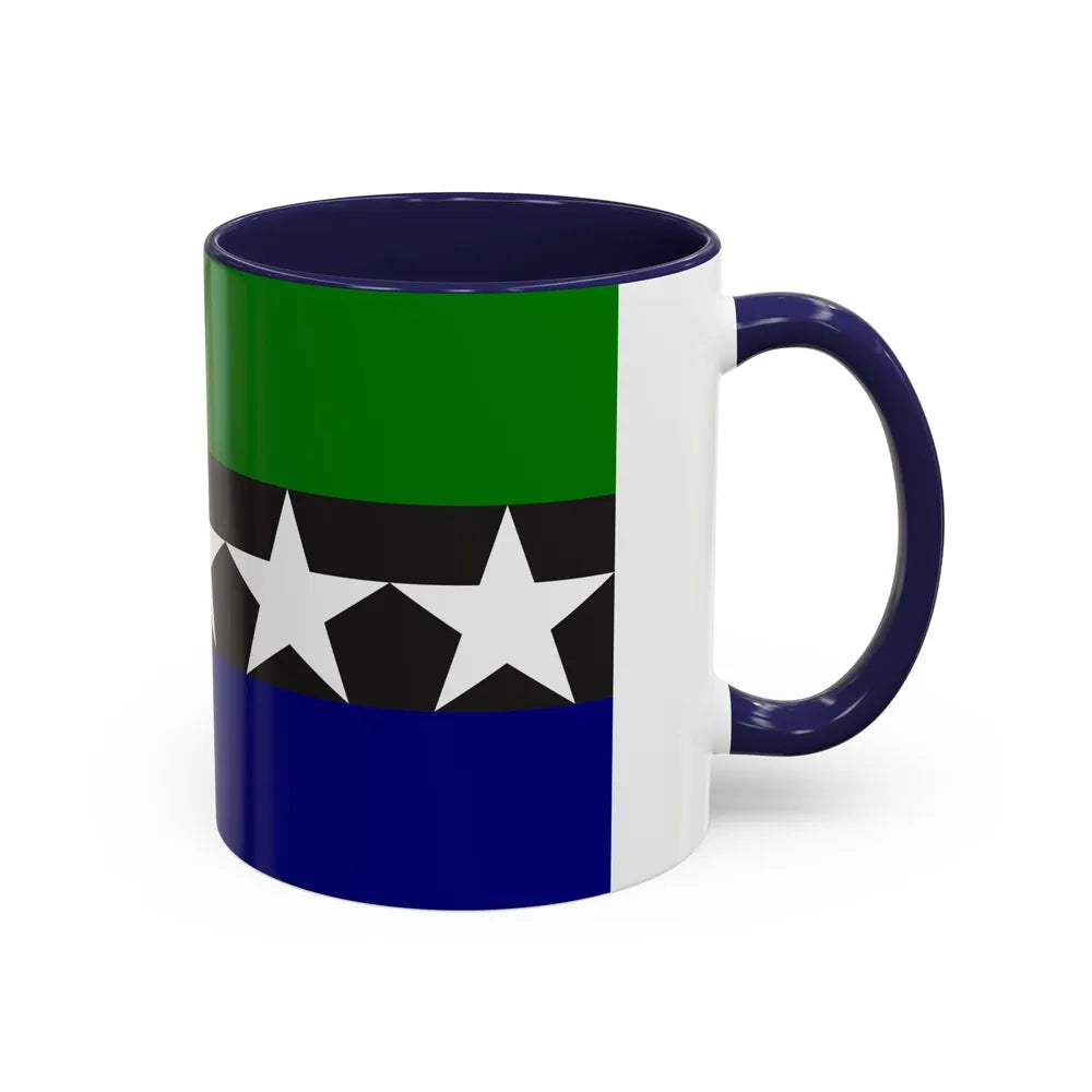 Flag of Aimeliik Palau - Accent Coffee Mug-Go Mug Yourself