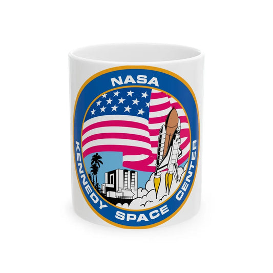 Kennedy Space Center - White Coffee Mug-11oz-Go Mug Yourself