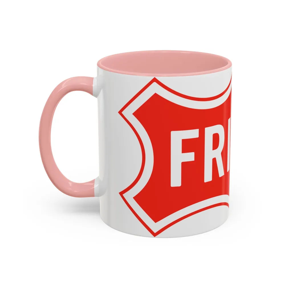 Seal of Frisco Texas - Accent Coffee Mug-Go Mug Yourself