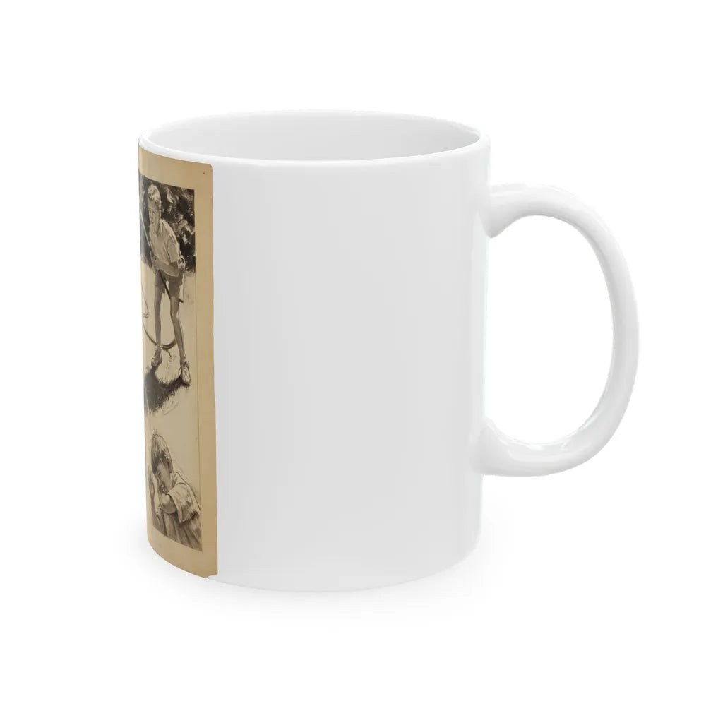 Don't Do That Illustration - White Coffee Mug-Go Mug Yourself