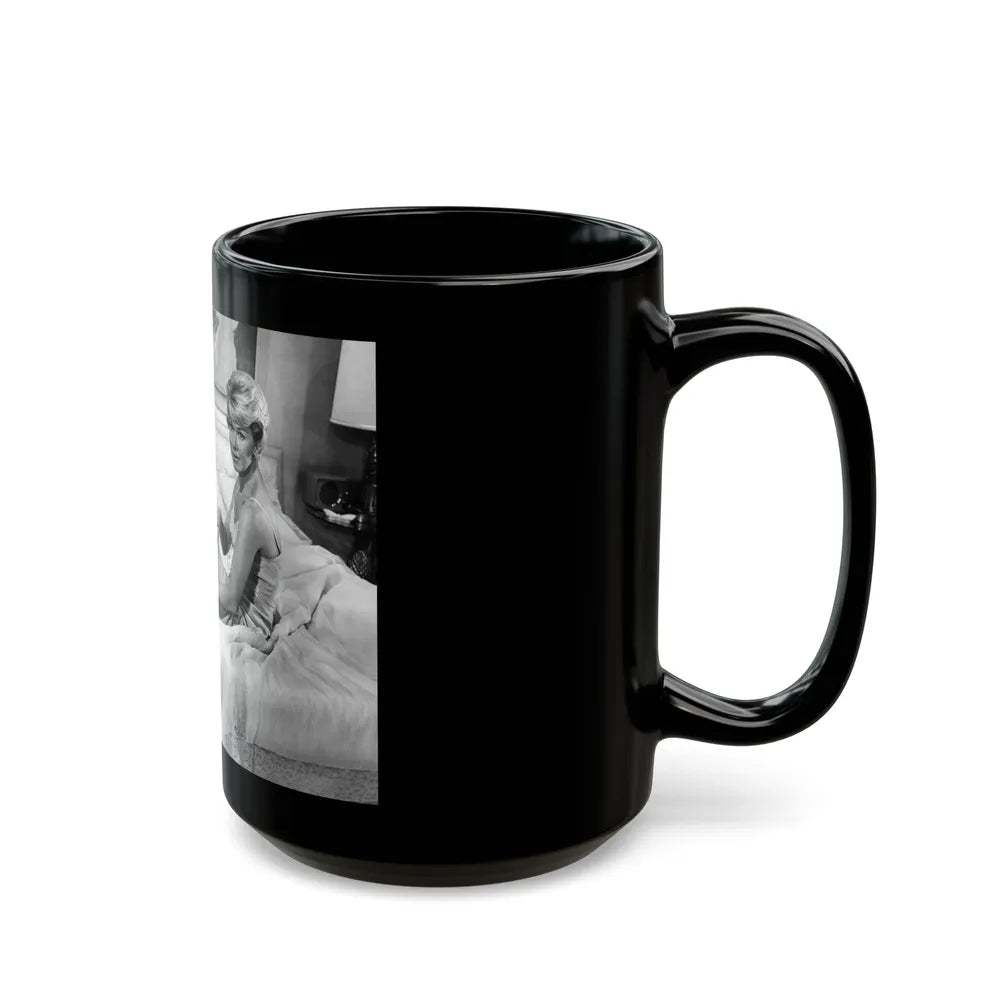 Doris Day #119 (Vintage Female Icon) Black Coffee Mug-Go Mug Yourself