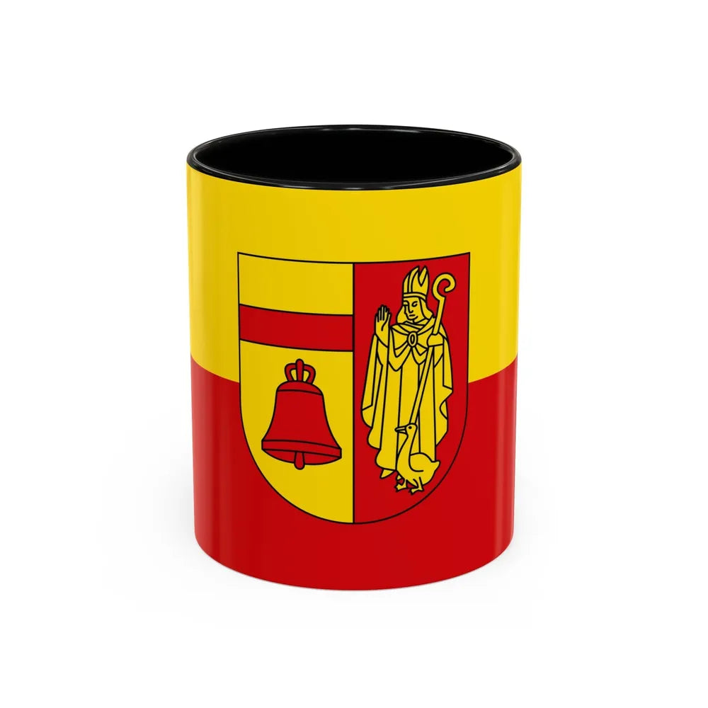 Flag of Coesfeld Germany - Accent Coffee Mug-11oz-Black-Go Mug Yourself