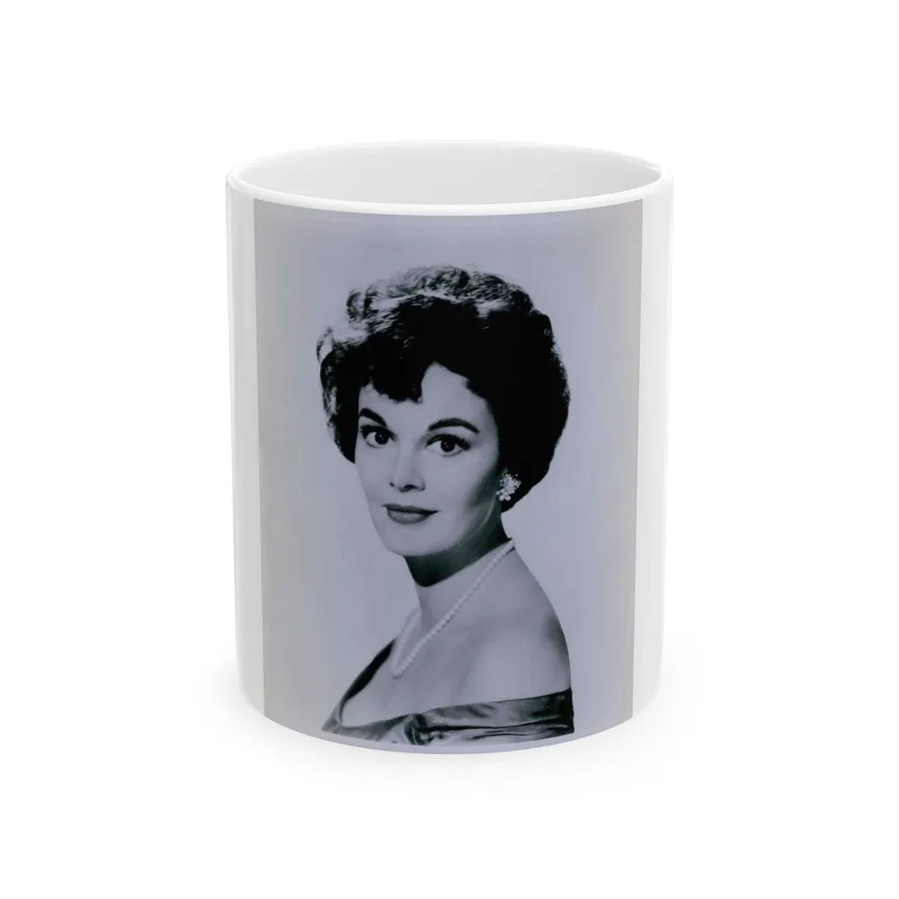 Patricia Medina #84 (Vintage Female Icon) White Coffee Mug-11oz-Go Mug Yourself