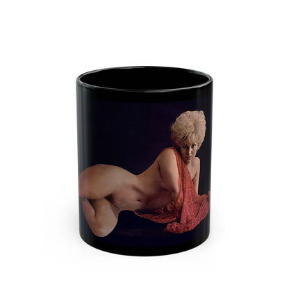 Kim Novak #256 (Vintage Female Icon) Black Coffee Mug-11oz-Go Mug Yourself