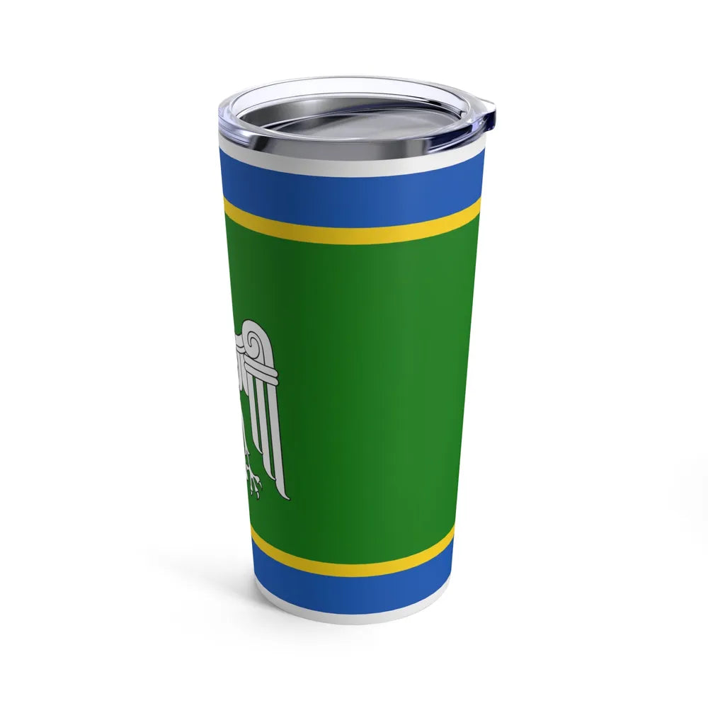 Flag of Chernivtsi Oblast Ukraine - Tumbler 20oz-Go Mug Yourself