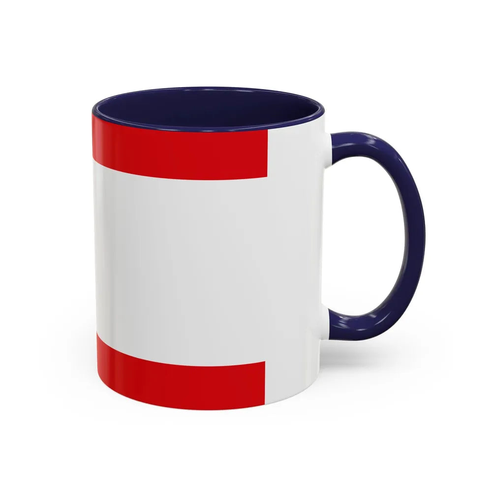 Flag of Fulda Germany - Accent Coffee Mug-Go Mug Yourself