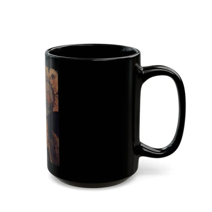 Rockwell2 (11) - Black Coffee Mug-Go Mug Yourself