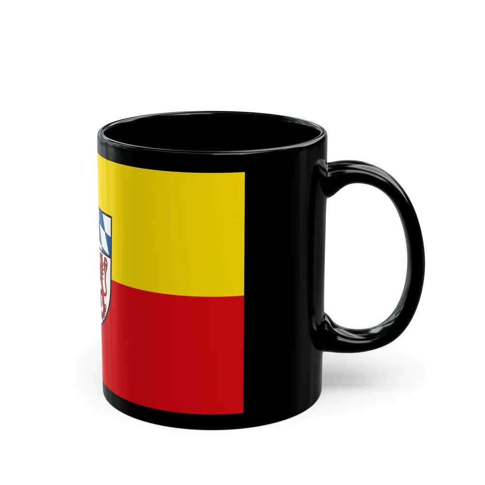 Flag of Landsberg am Lech Germany - Black Coffee Mug-Go Mug Yourself