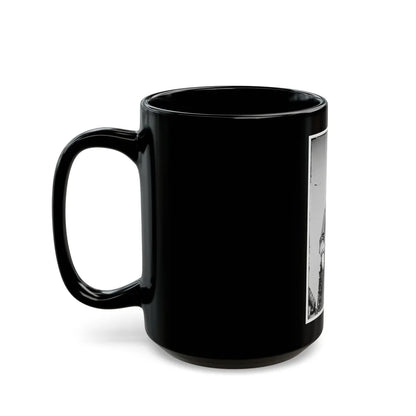 Portrait Of Rear Adm. William B. Shubrick, Officer Of The Federal Navy (U.S. Civil War) Black Coffee Mug-Go Mug Yourself