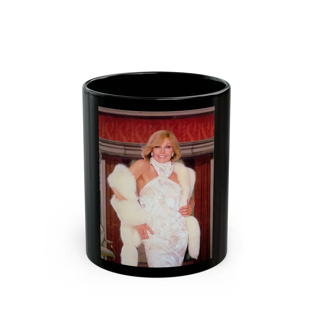 Kim Novak #317 (Vintage Female Icon) Black Coffee Mug-11oz-Go Mug Yourself