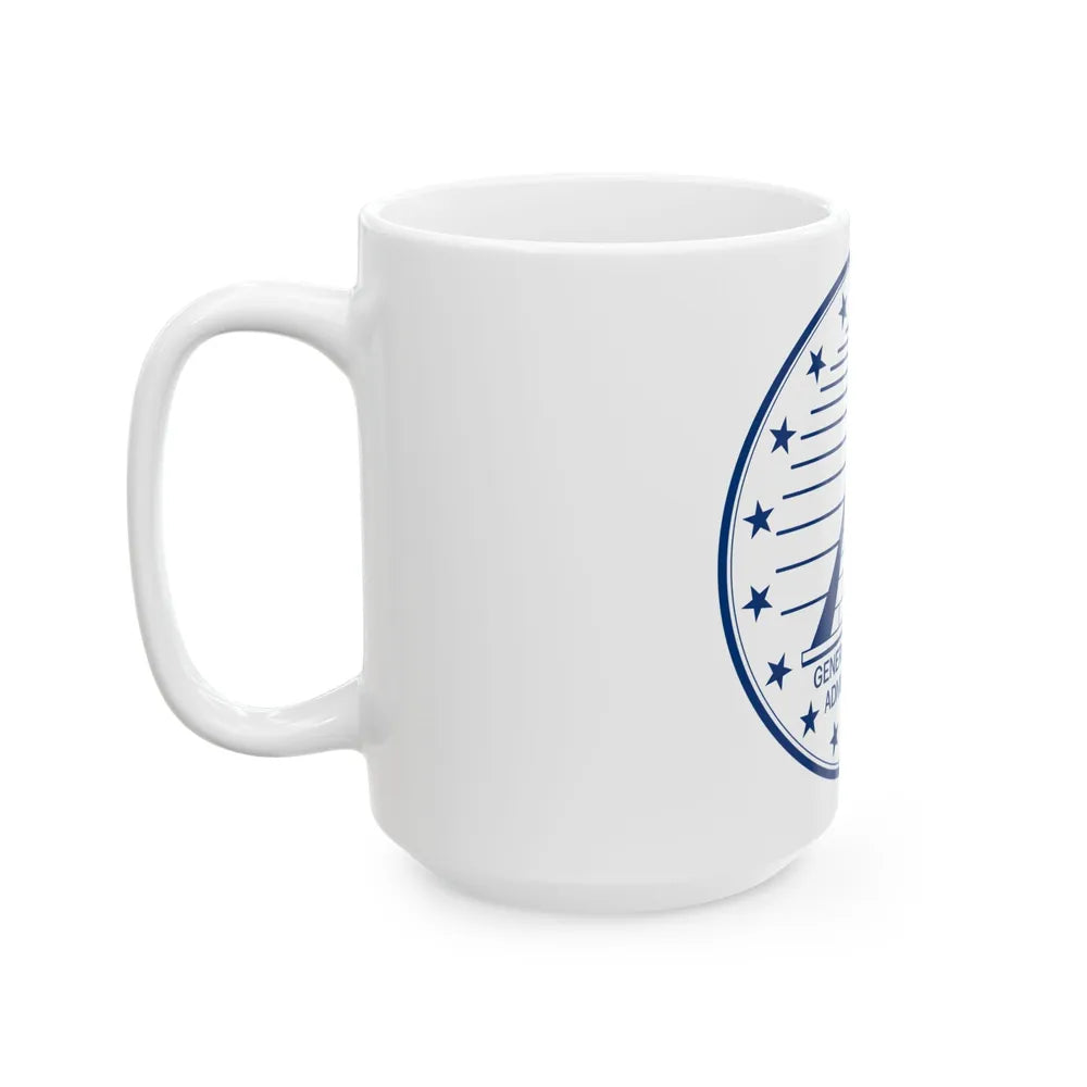 General Services Administration - White Coffee Mug-Go Mug Yourself