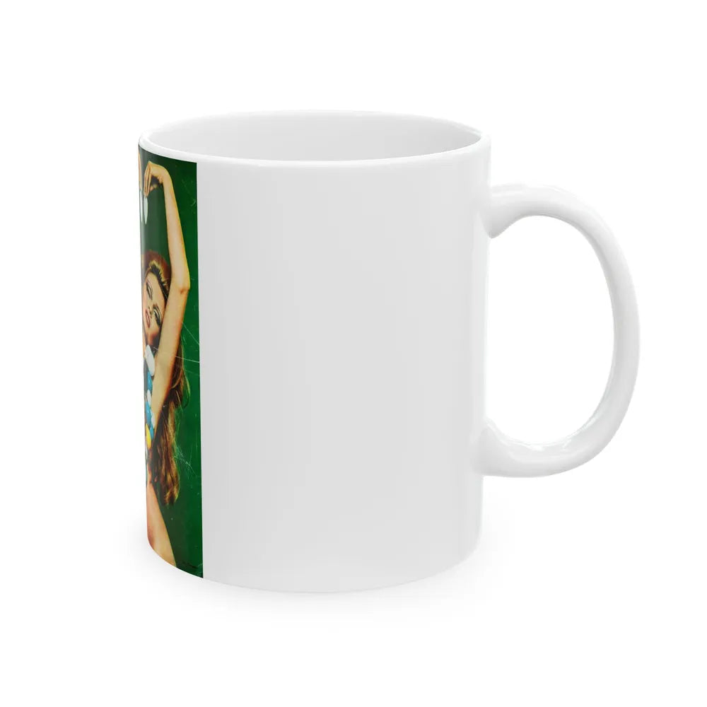 Pamela Tiffin #183 - Mag. Page (Vintage Female Icon) White Coffee Mug-Go Mug Yourself