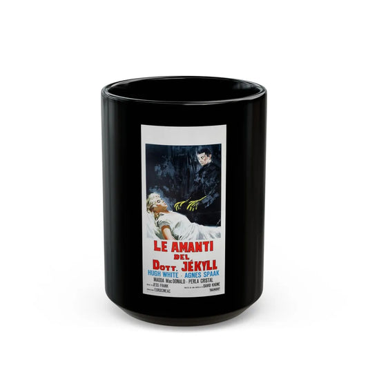 DOCTOR ORLOFS MONSTER (ITALIAN) 1964 Movie Poster - Black Coffee Mug-15oz-Go Mug Yourself