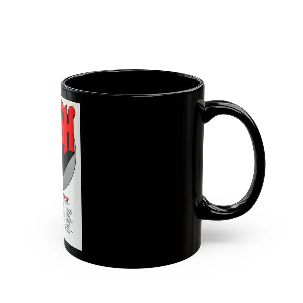 Rush - First Album 1974 (Music Poster) Black Coffee Mug-Go Mug Yourself