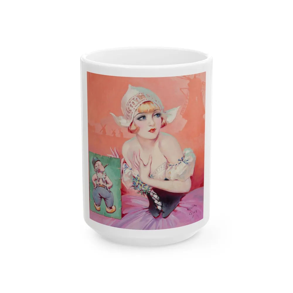 Cupids, The American Weekly magazine cover, June 11, 1933 - White Coffee Mug-15oz-Go Mug Yourself