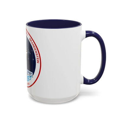 STS 8 (NASA) Accent Coffee Mug-Go Mug Yourself