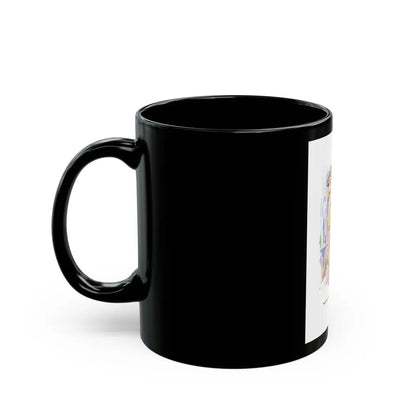 But mama,..., Esquire, January 1934 - Black Coffee Mug-Go Mug Yourself