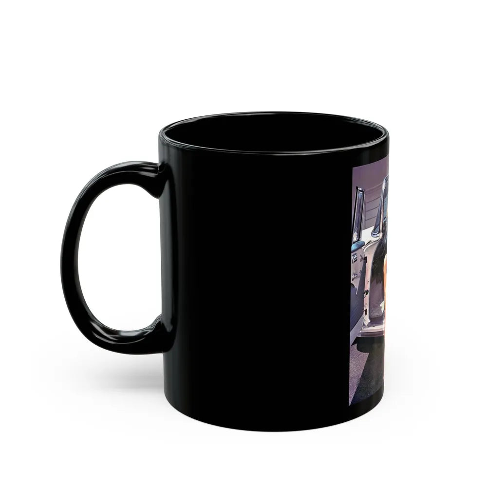 Dorothy Malone #05 2 (Vintage Female Icon) Black Coffee Mug-Go Mug Yourself