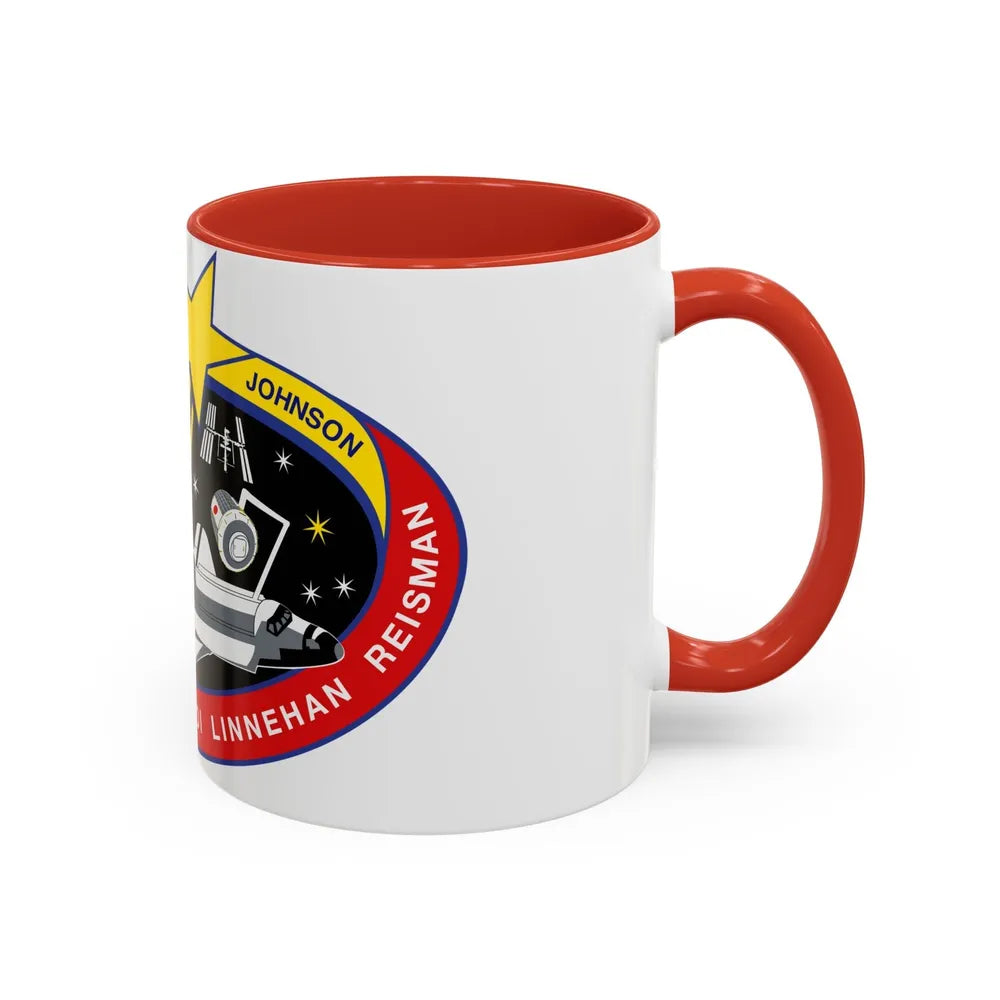 STS 123 (NASA) Accent Coffee Mug-Go Mug Yourself