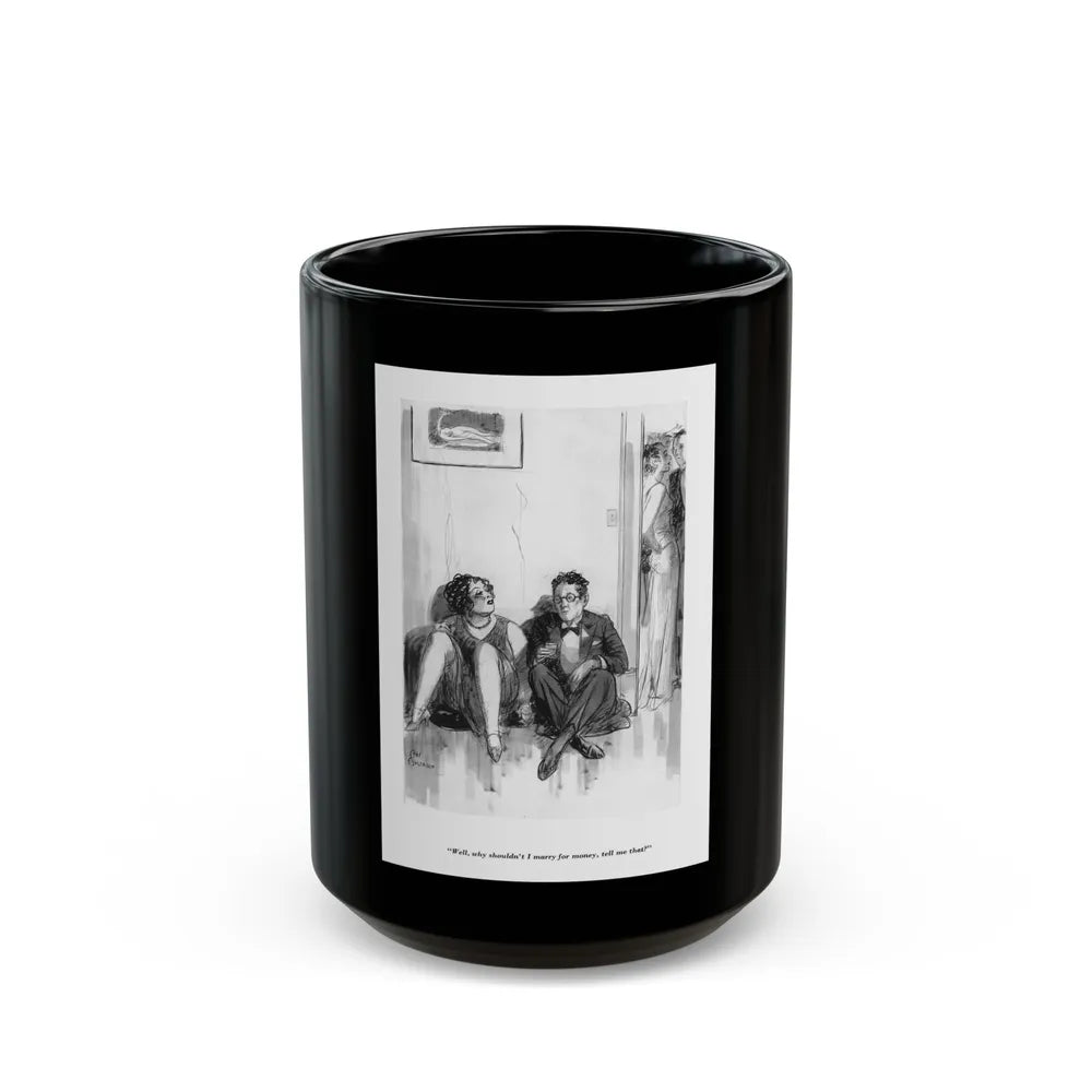 Esquire 1934-01 p045 - Black Coffee Mug-15oz-Go Mug Yourself